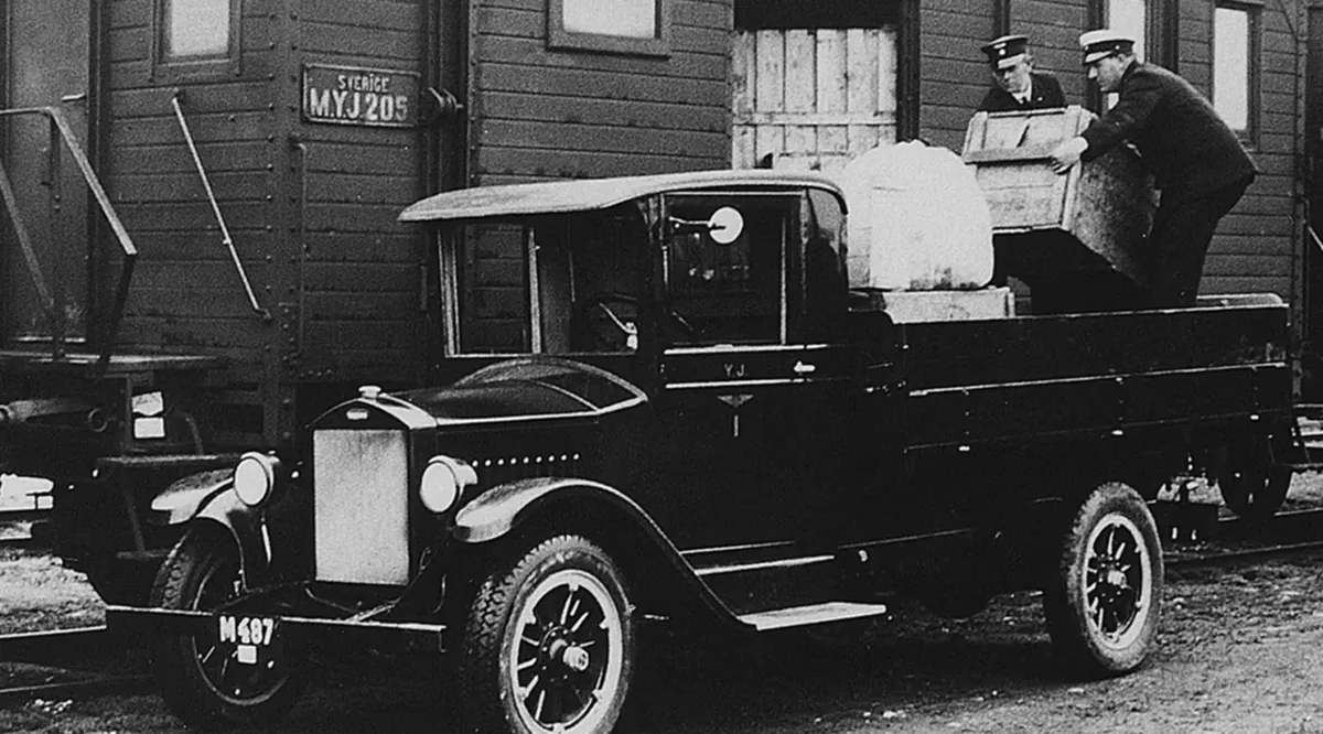 С этого грузовика началась история Volvo Trucks